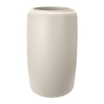 amber beads large 40cm linnen wit